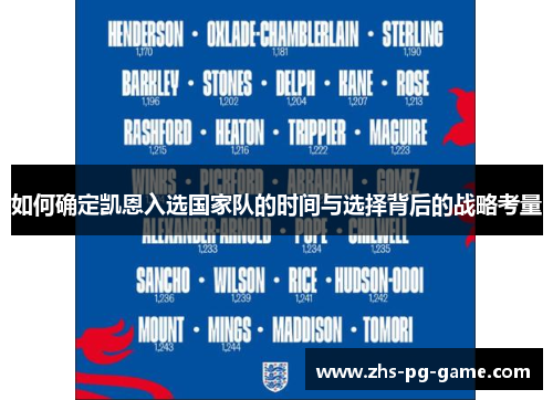 如何确定凯恩入选国家队的时间与选择背后的战略考量